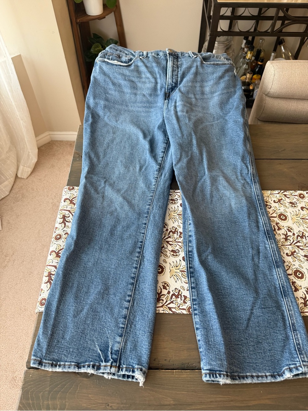 Good American Good Curve Straight Size 18 Good Condition